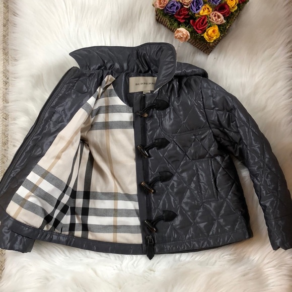 Burberry Other - 🆕 BURBERRY NOVA PLAID QUILT ZIP N TOGGLE 4 JACKET